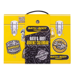 Adventní kalendář pro muže - BATH & BODY Toolkit